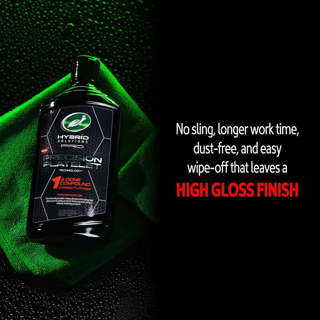 Turtle Wax Hybrid Solutions Pro 1 & Done Compound – Scratch Removal & High Gloss Finish (473ml)