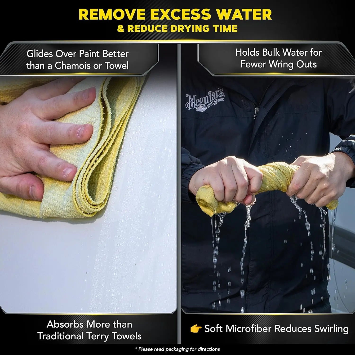 Meguiar'S X2000 Water Magnet Microfiber Drying Towel