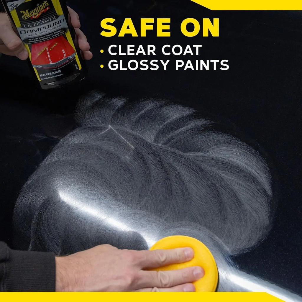 Meguiar'S Ultimate Polishing Compound, 450 Ml | Perfect Clarity Glass Polishing Compound | Micro-Abrasive Techlogy for Deep Cleaning | Professional Polishing and Finishing Compound