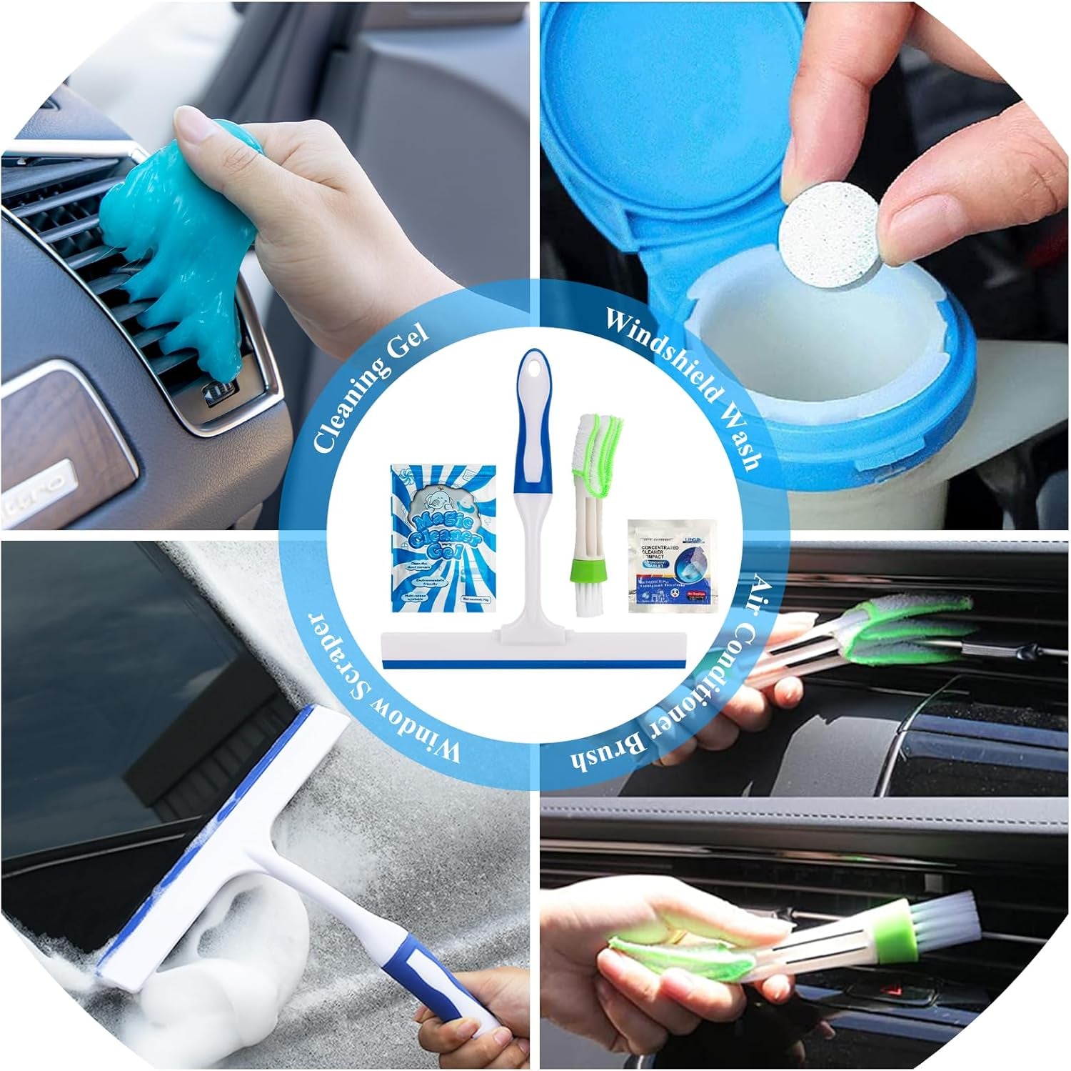 AUTODECO 31Pcs Car Detailing Kit