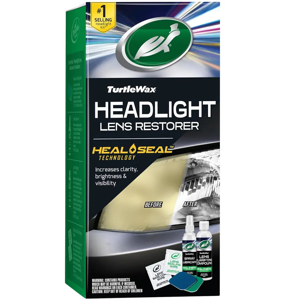 Turtle Wax Selleys Headlight and Lens Restorer Kit