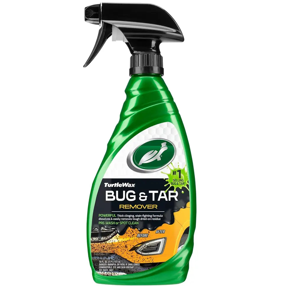 Turtle Wax Bug & Tar Remover – Fast Acting Stain Removal Spray (473ml)