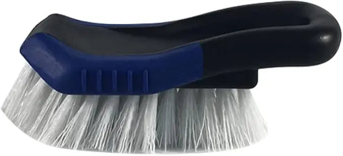 Car Interior & Tyre Cleaning Brush – Multi-Purpose Scrub Brush for Mats, Carpets & Wheels