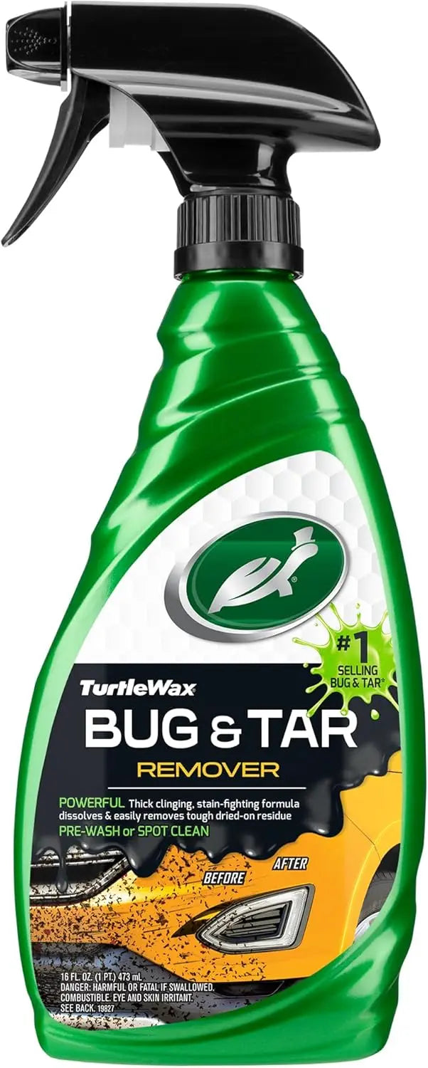 Turtle Wax Bug & Tar Remover – Fast Acting Stain Removal Spray (473ml)