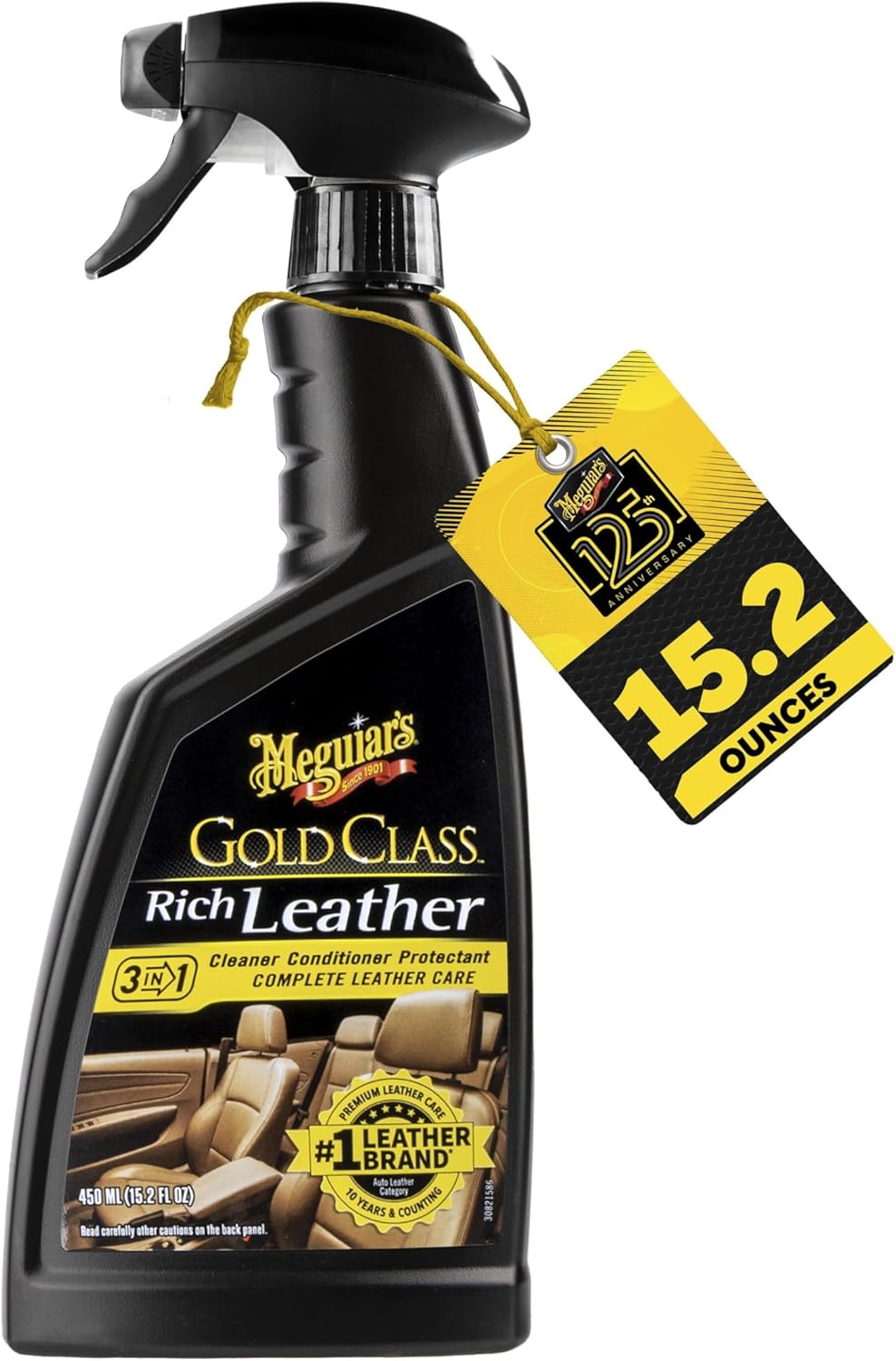 Meguiar's Dual-Action Leather Cleaner and Conditioner 