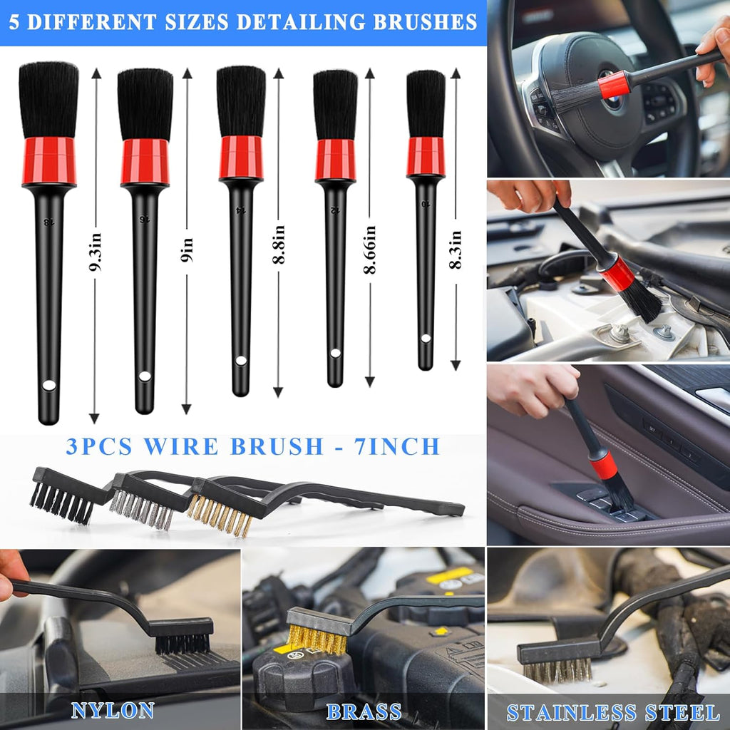 AUTODECO 31Pcs Car Detailing Kit