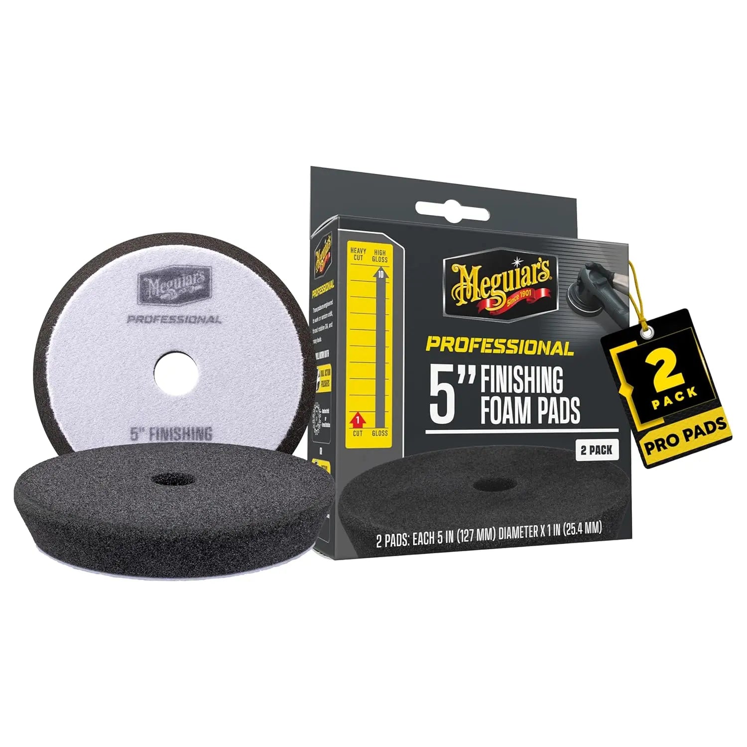 Meguiar's 5" Finishing Foam Pads (2 Pack)