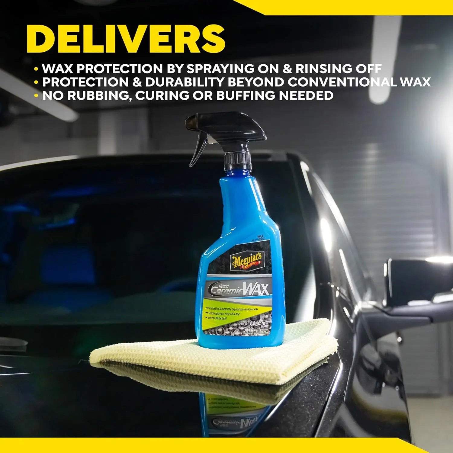 Meguiar's Hybrid Ceramic Wax | Simple Spray & Rinse Off