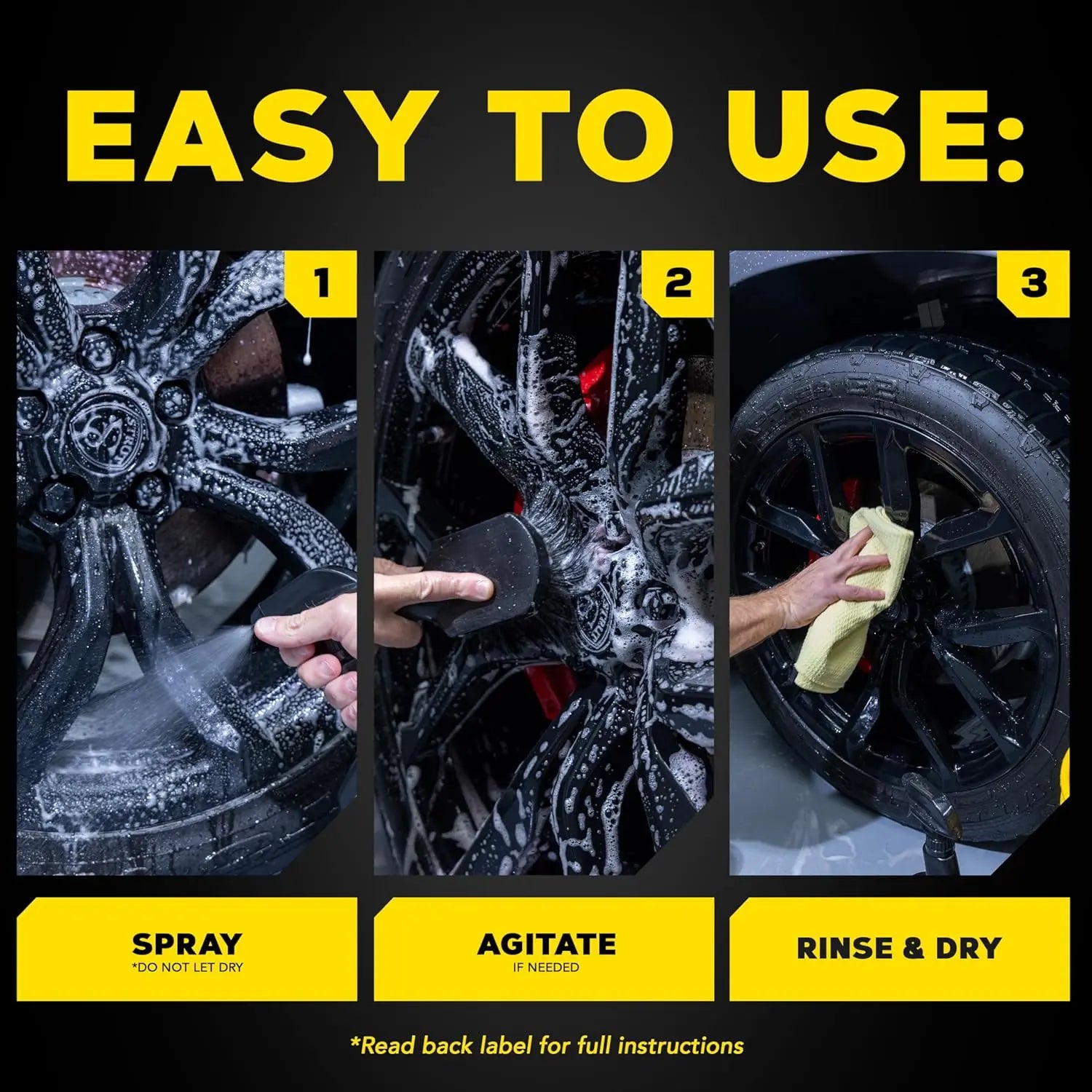 Meguiar's Ultimate All Wheel Cleaner - All in One Tyre & Cleaner
