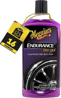 Meguiar’s Endurance High Gloss Tyre Gel (473ml) – Long Lasting Tyre Shine & UV Protection
