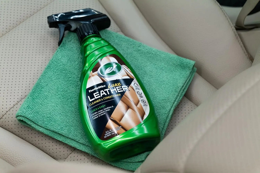 Turtle Wax Luxe Leather Cleaner & Conditioner – Deep Clean & Protection (473ml)
