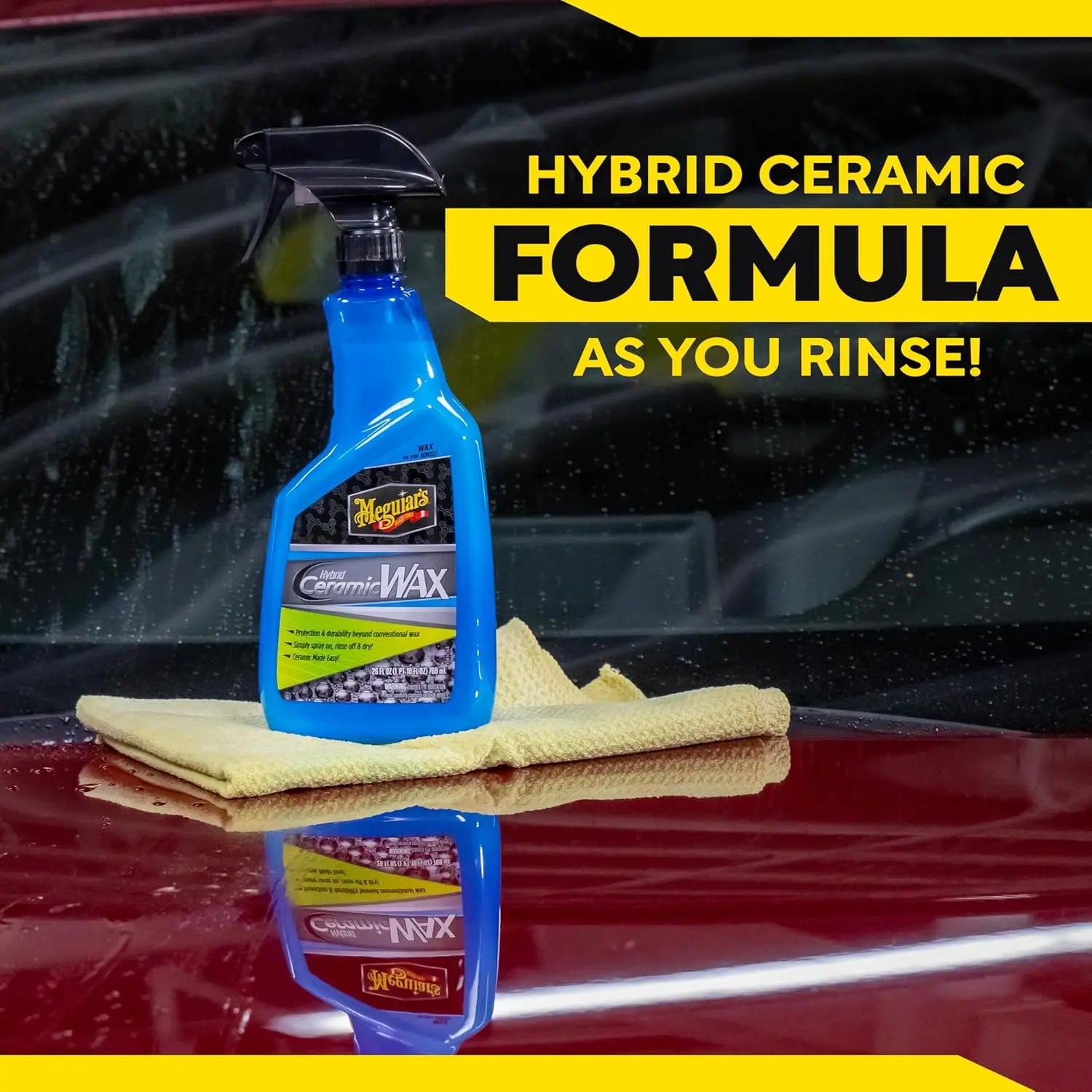 Meguiar's Hybrid Ceramic Wax | Simple Spray & Rinse Off