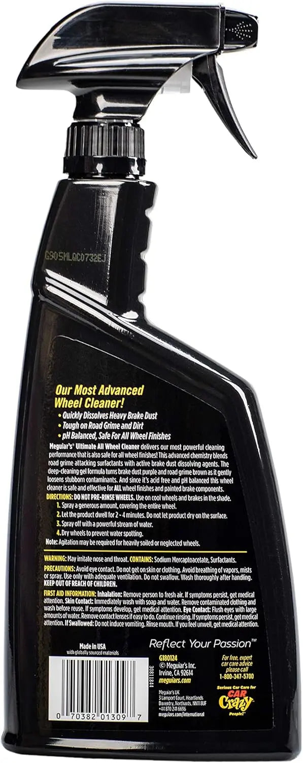 Meguiar's Ultimate All Wheel Cleaner - All in One Tyre & Cleaner