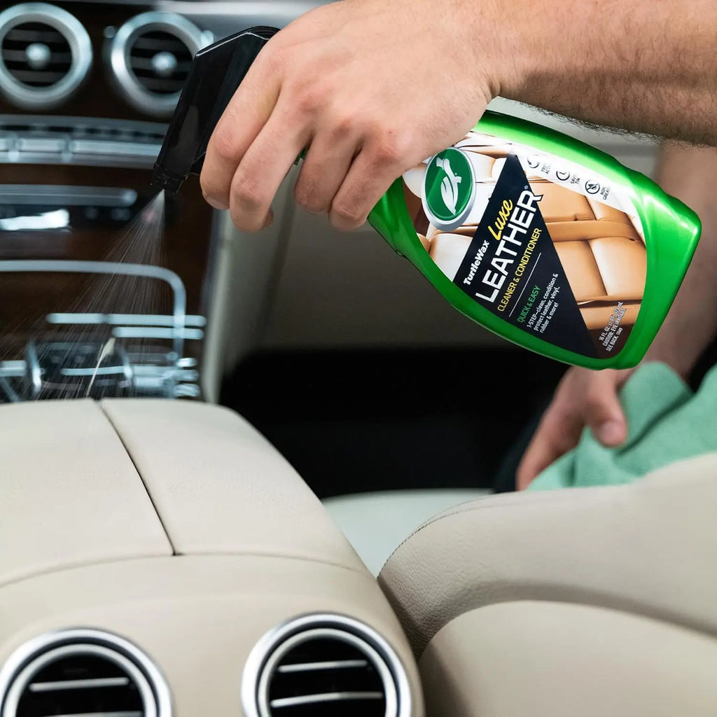 Turtle Wax Luxe Leather Cleaner & Conditioner – Deep Clean & Protection (473ml)
