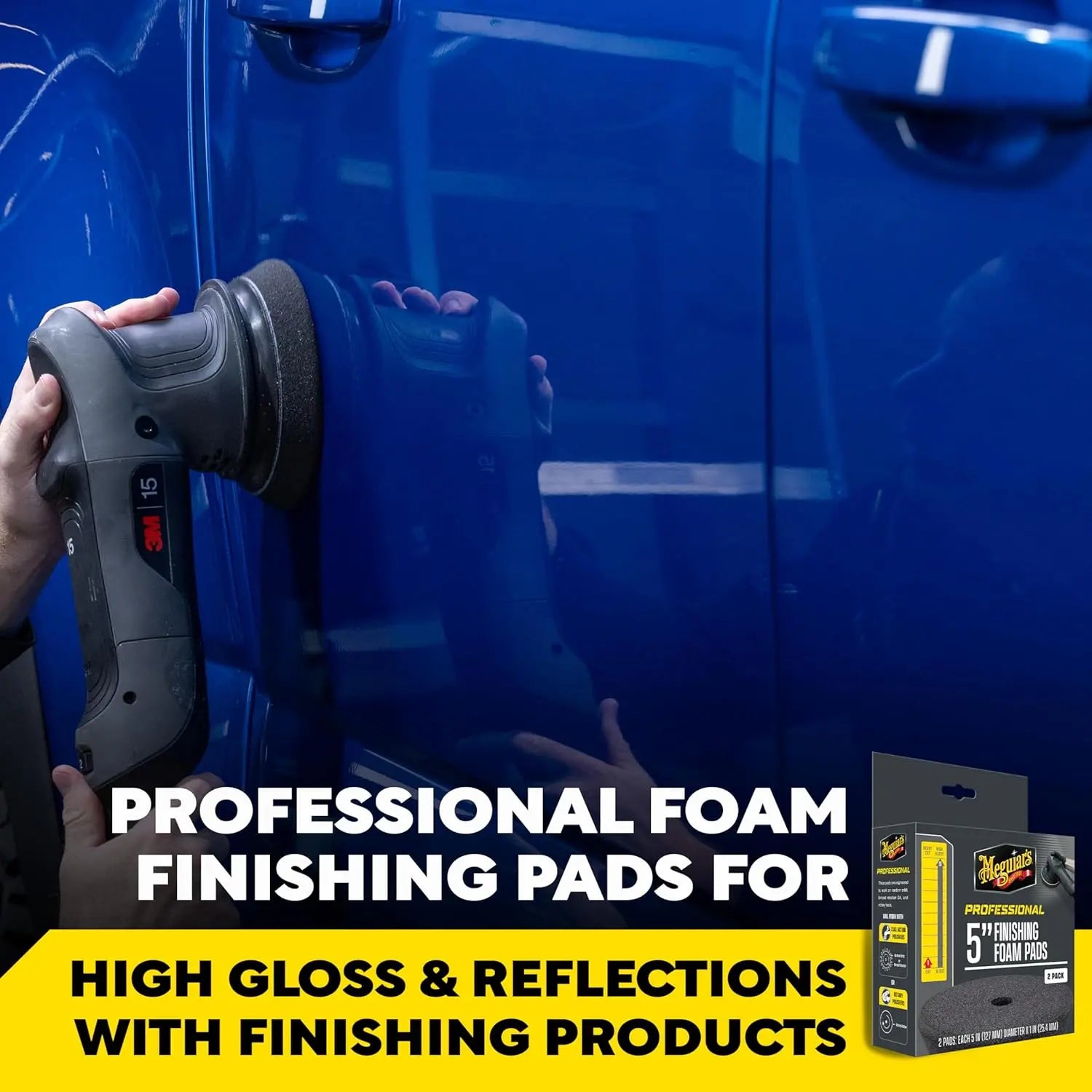 Meguiar's 5" Finishing Foam Pads (2 Pack)