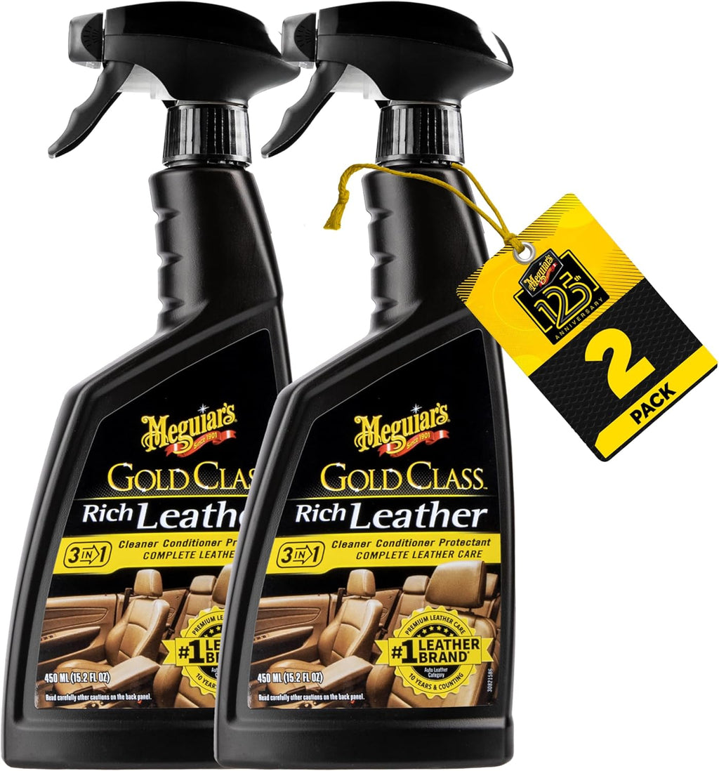 Meguiar's Dual-Action Leather Cleaner and Conditioner 