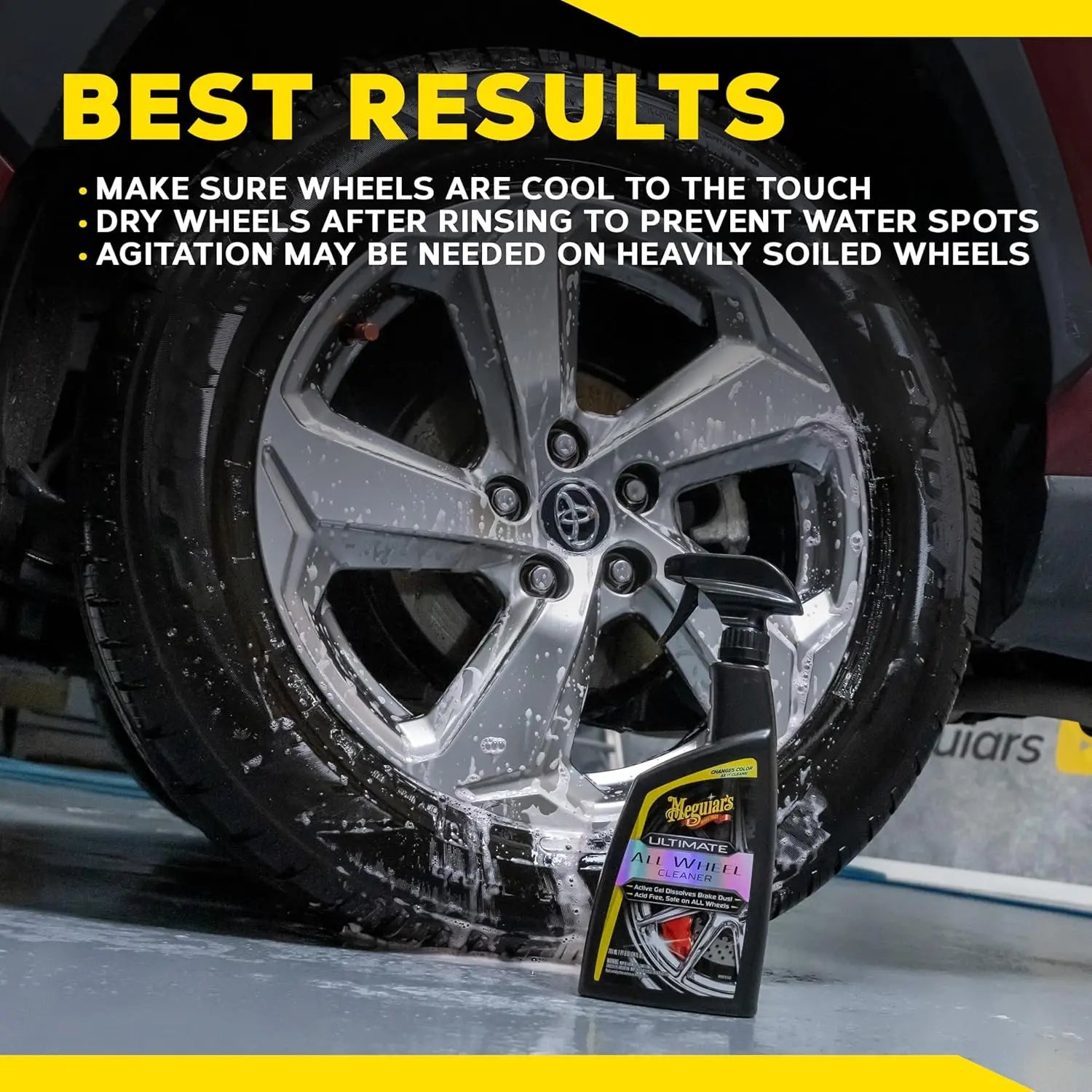Meguiar's Ultimate All Wheel Cleaner - All in One Tyre & Cleaner