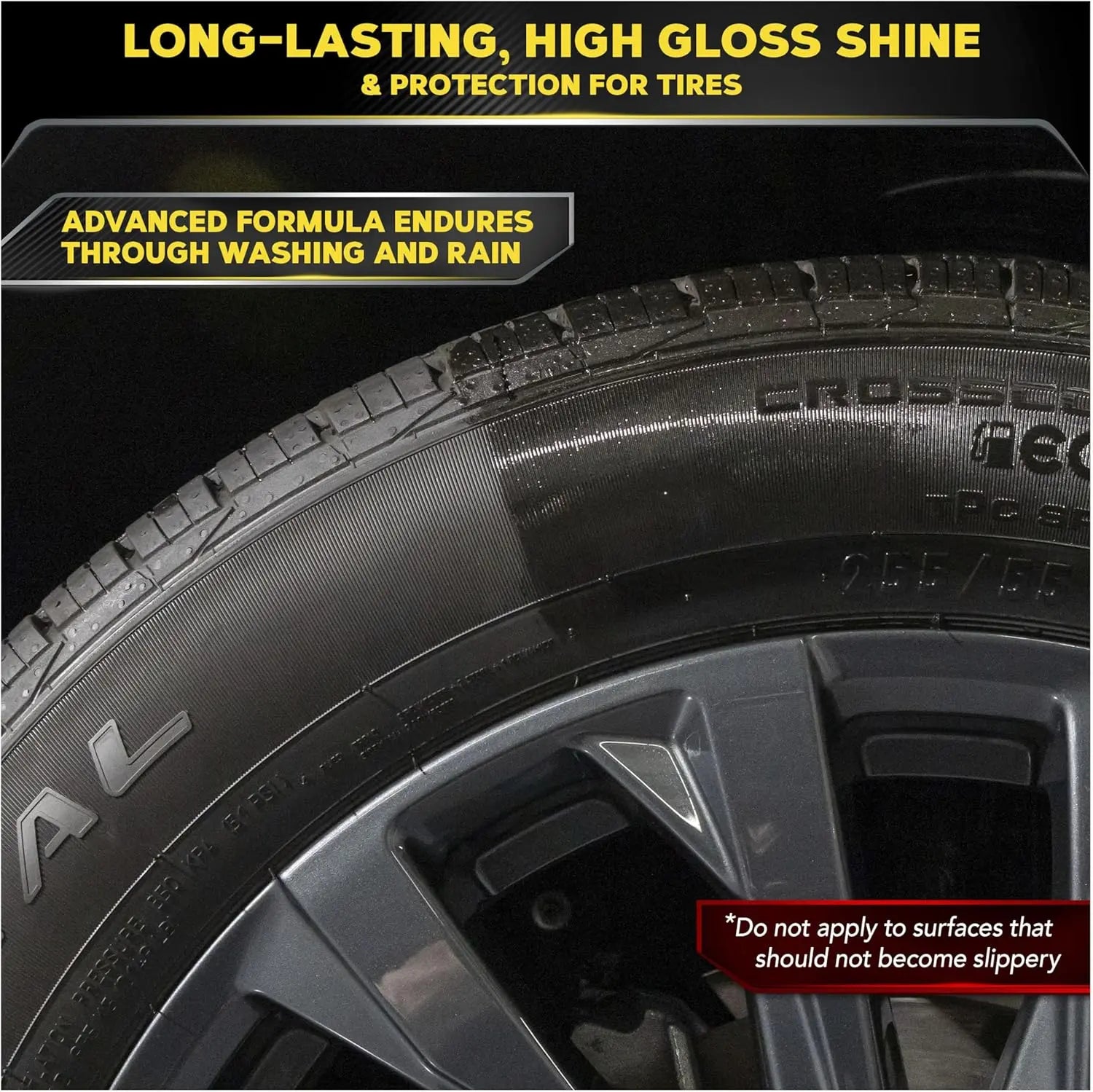 Meguiar’s Endurance High Gloss Tyre Gel (473ml) – Long Lasting Tyre Shine & UV Protection
