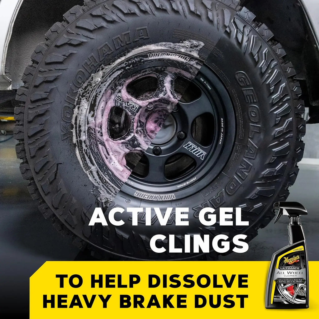 Meguiar's Ultimate All Wheel Cleaner - All in One Tyre & Cleaner