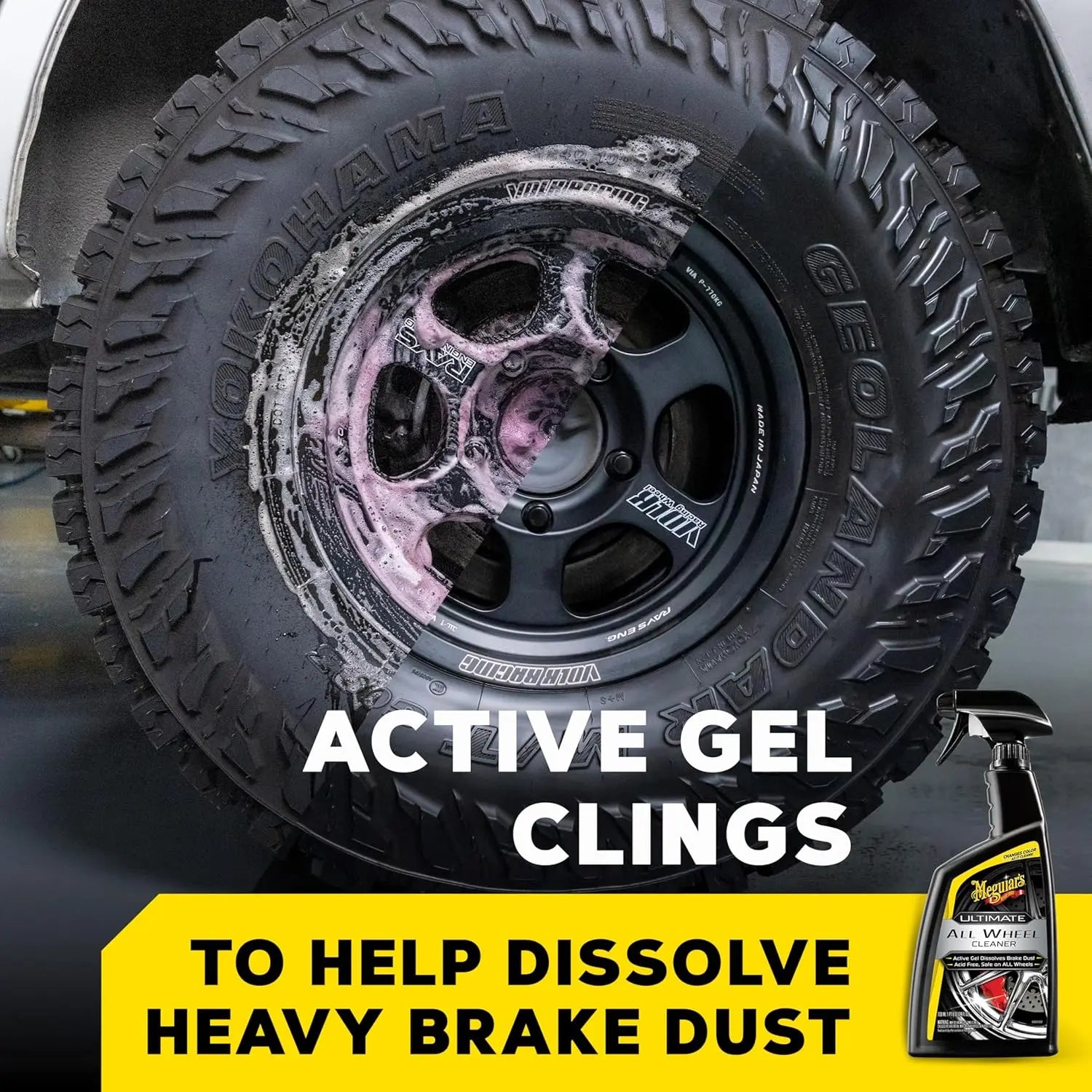 Meguiar's Ultimate All Wheel Cleaner - All in One Tyre & Cleaner