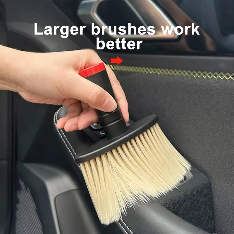 Car Interior Soft Bristle Cleaning Brush 