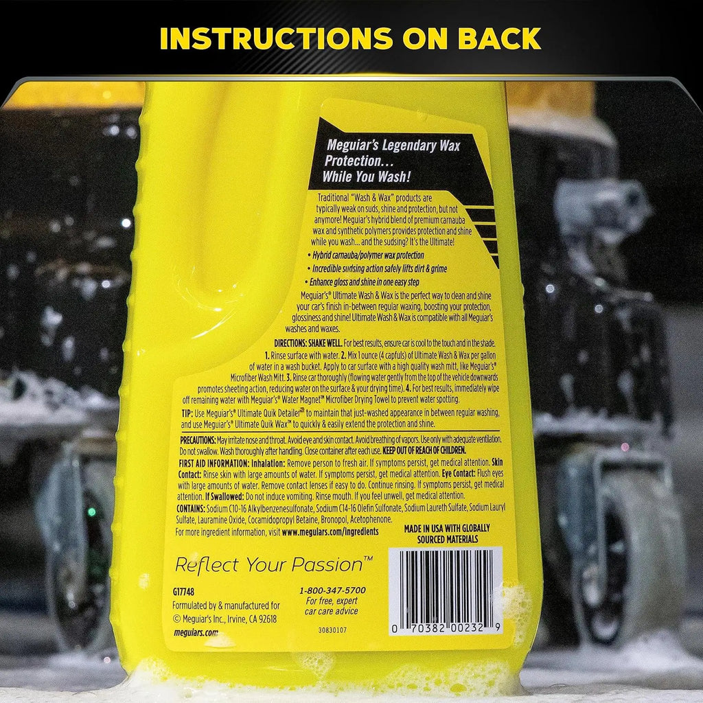 Meguiar's Ultimate Wash and Wax, 1.4L