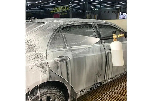 1/4 Inch Snow Foam Washer Sprayer Car Wash Soap Lance Spray Pressure Jet Bottle